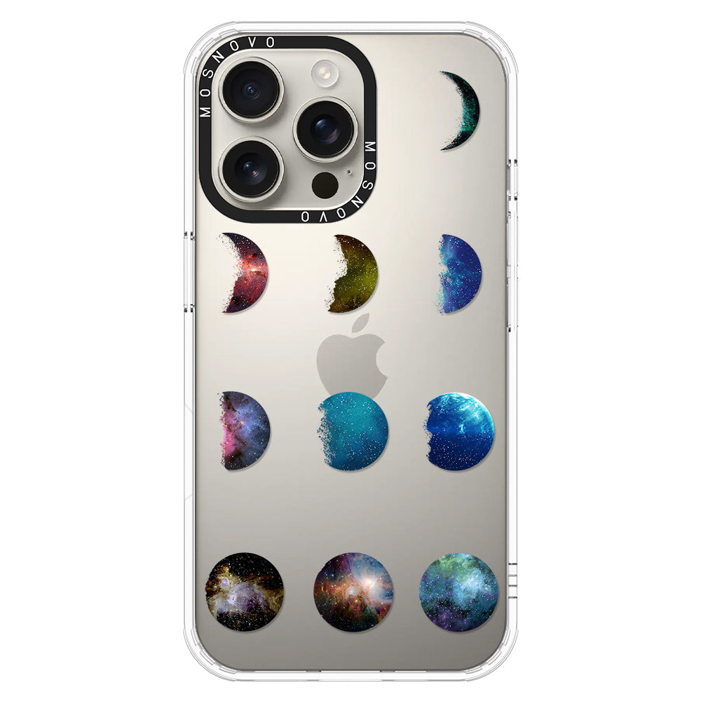 Moon Phase Phone Case - iPhone 16 Pro Max Case - MOSNOVO