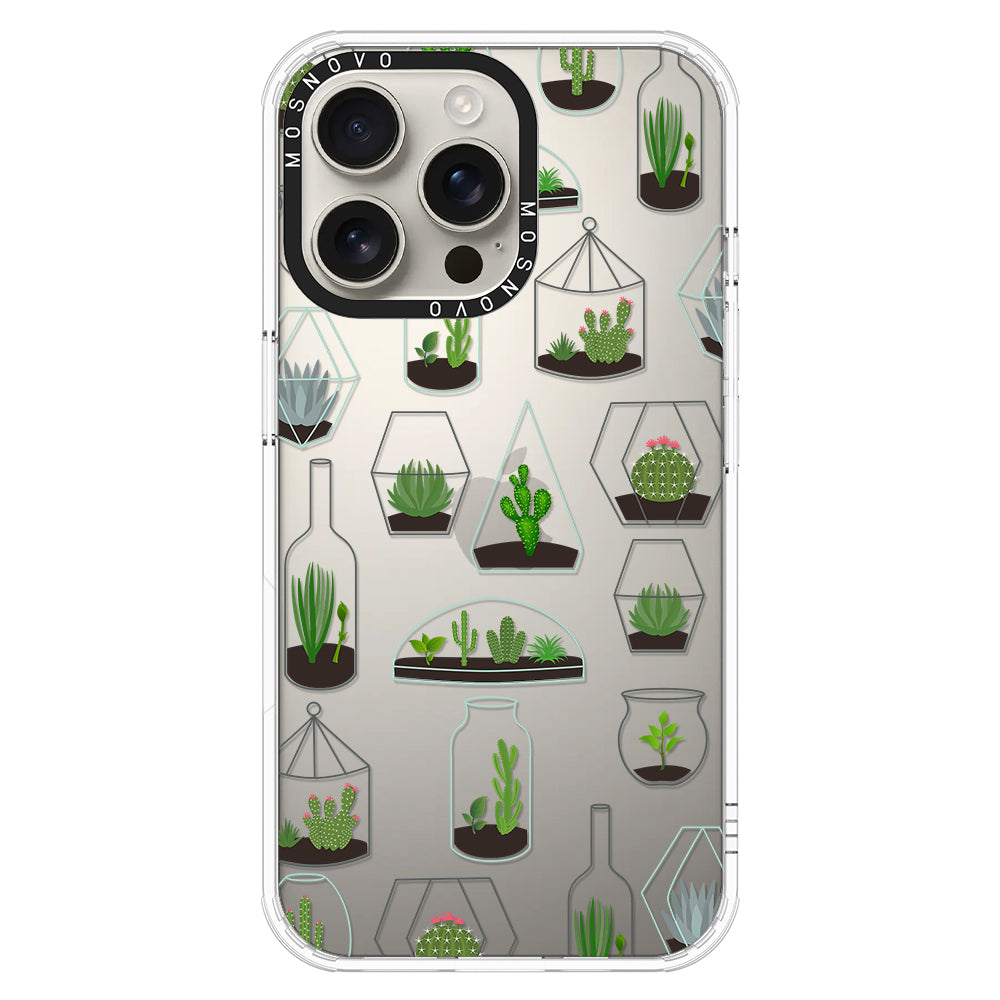 Cactus Plant Phone Case - iPhone 16 Pro Max Case - MOSNOVO