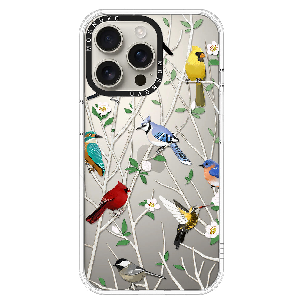 Wild Bird Phone Case - iPhone 16 Pro Max Case - MOSNOVO