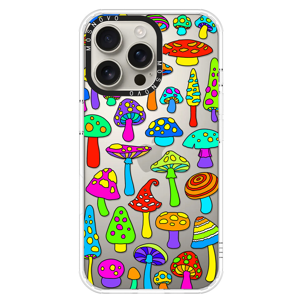 Wild Mushroom Phone Case - iPhone 16 Pro Max Case - MOSNOVO