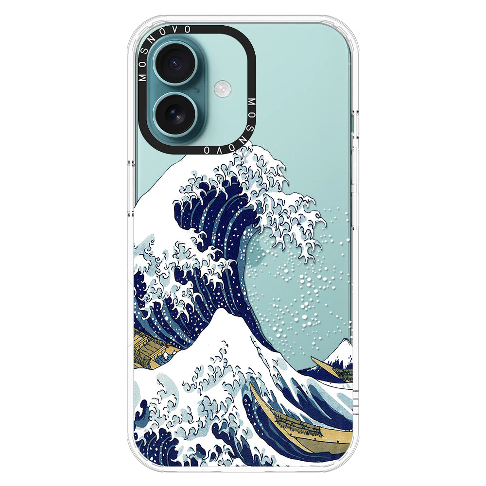 Great Wave Phone Case - iPhone 16 Plus Case - MOSNOVO