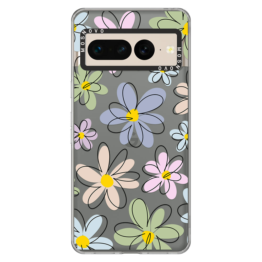 Linear Blooms Phone Case - Google Pixel 7 Pro Case