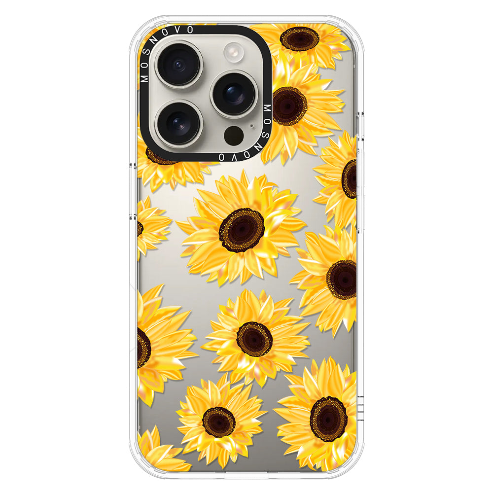 Sunflowers Phone Case - iPhone 16 Pro Case - MOSNOVO