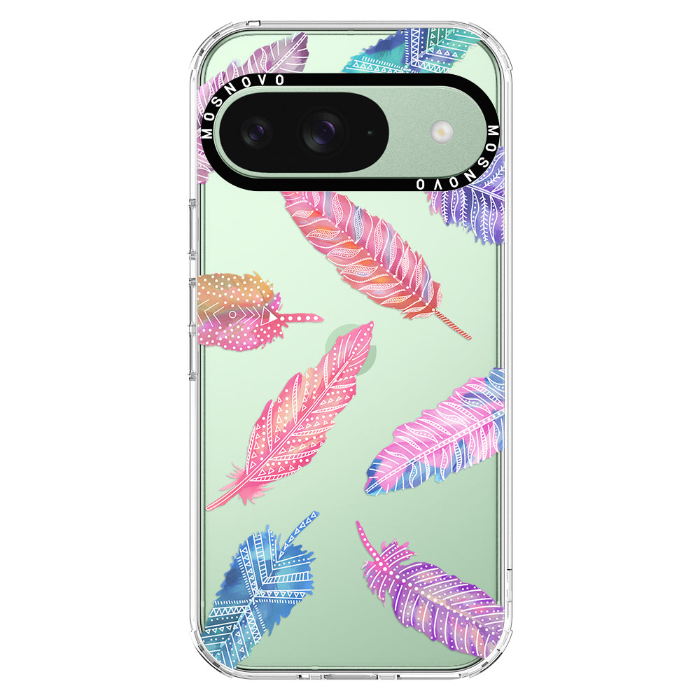 Boho Feather Phone Case - Google Pixel 9 Case