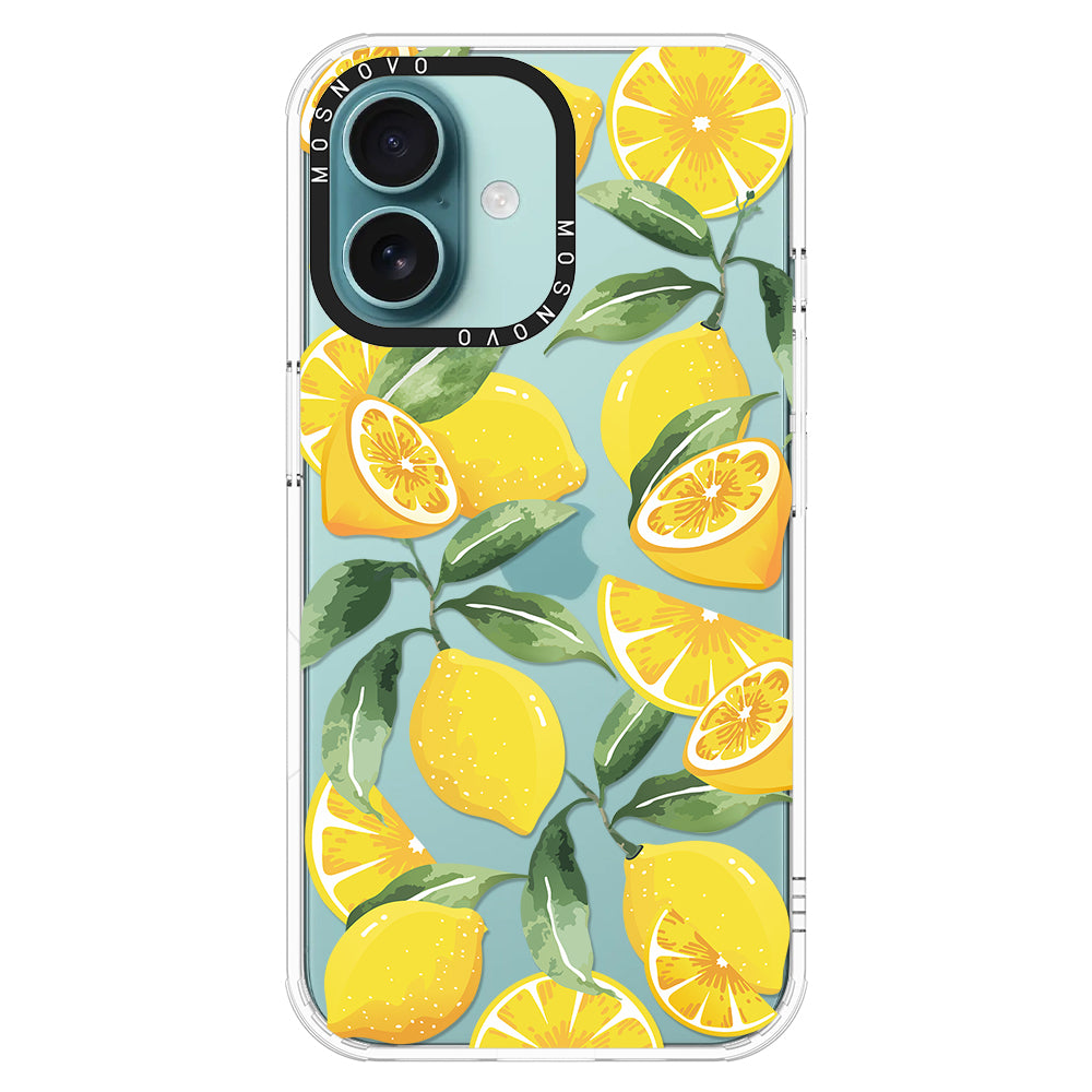 Lemon Phone Case - iPhone 16 Case - MOSNOVO