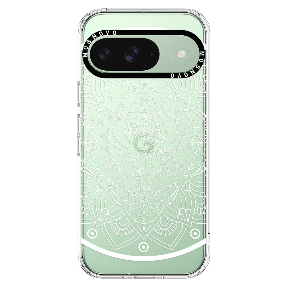 Rose Mandala Phone Case - Google Pixel 9 Case