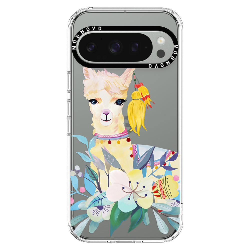 Boho Llama Phone Case - Google Pixel 9 Pro Case