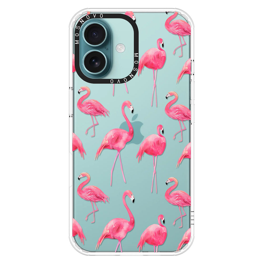 Flamingo Phone Case - iPhone 16 Case - MOSNOVO