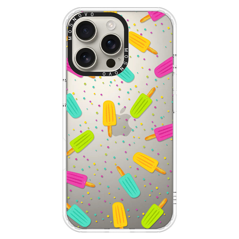 Rainbow Ice Pop Phone Case - iPhone 16 Pro Max Case - MOSNOVO