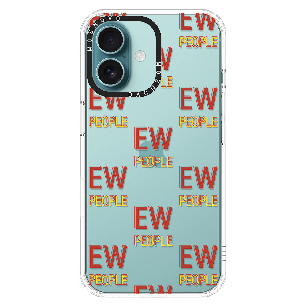 EW People Phone Case - iPhone 16 Case - MOSNOVO