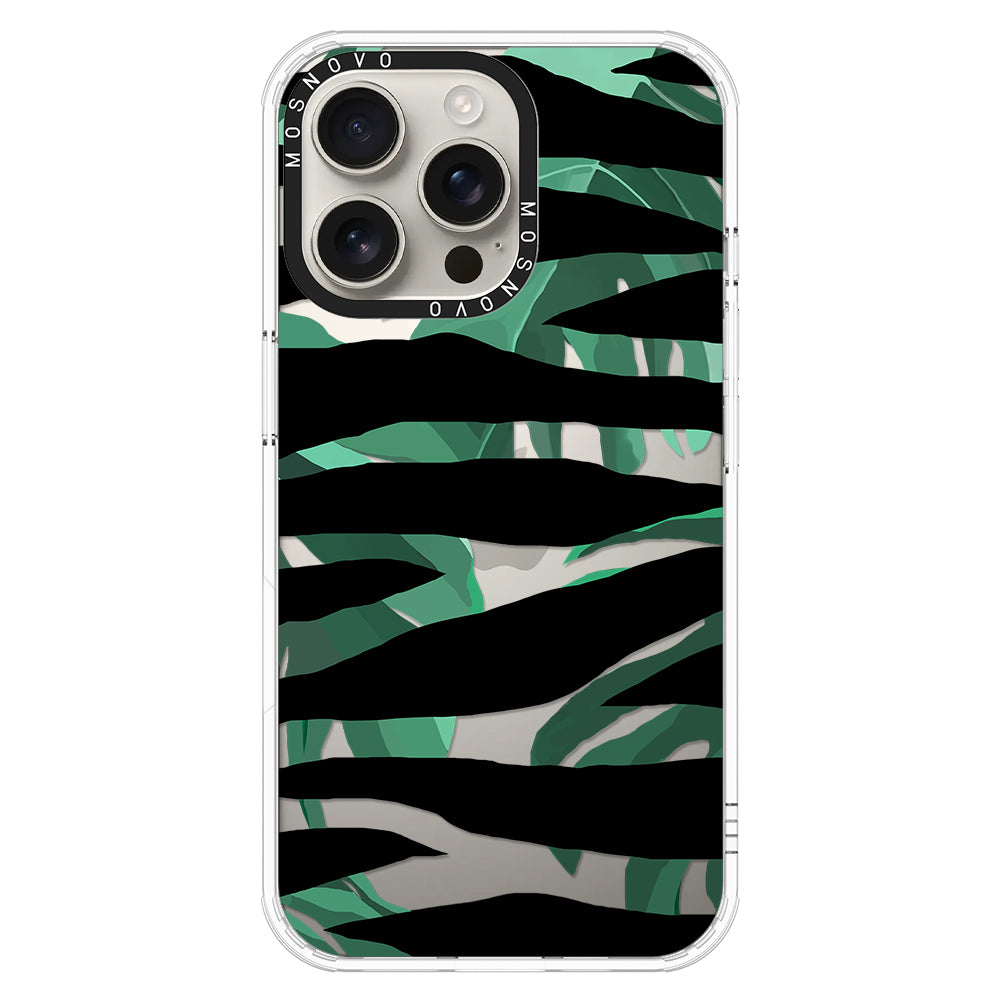 Wild Zebra Phone Case - iPhone 16 Pro Max Case - MOSNOVO