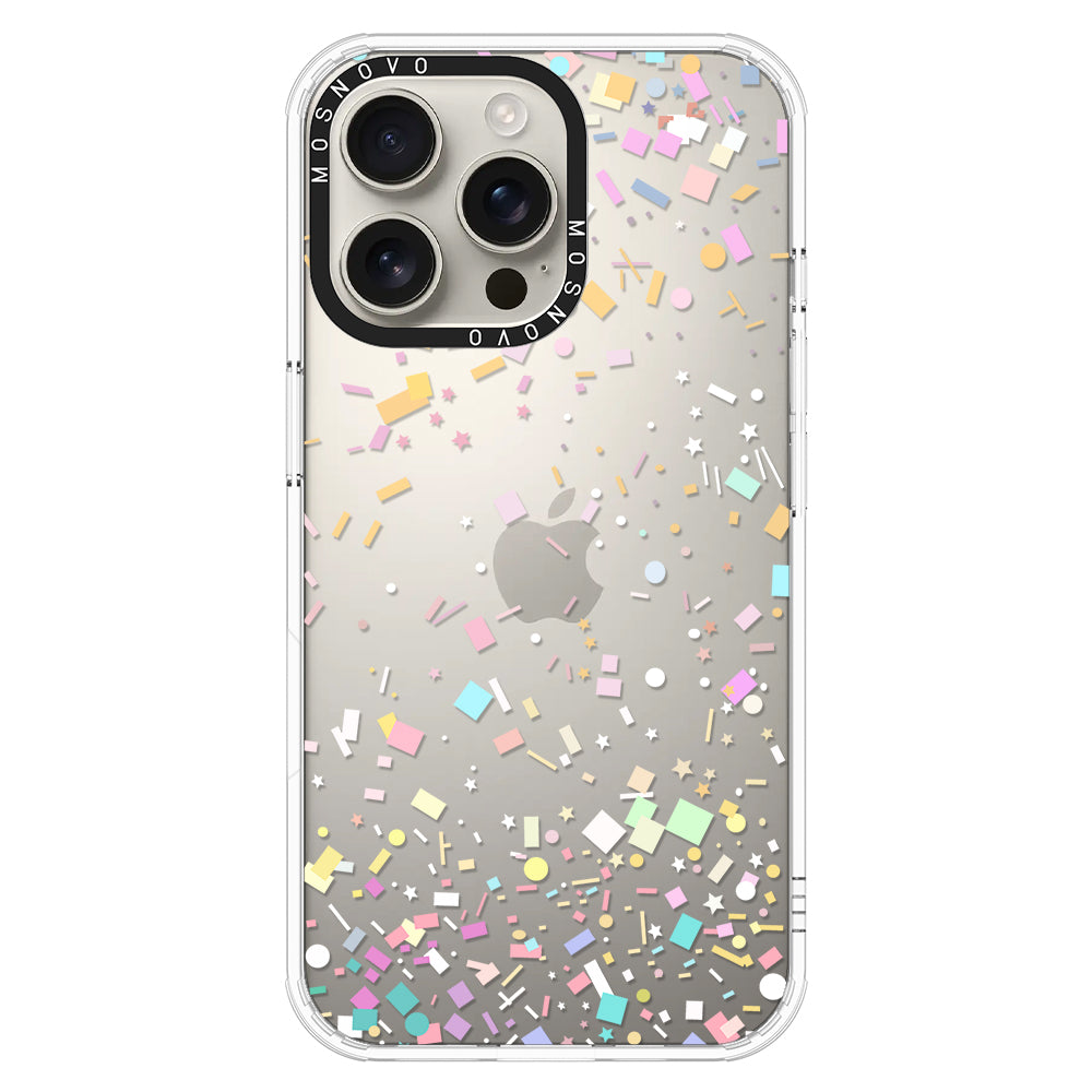 Confetti Phone Case - iPhone 16 Pro Max Case - MOSNOVO