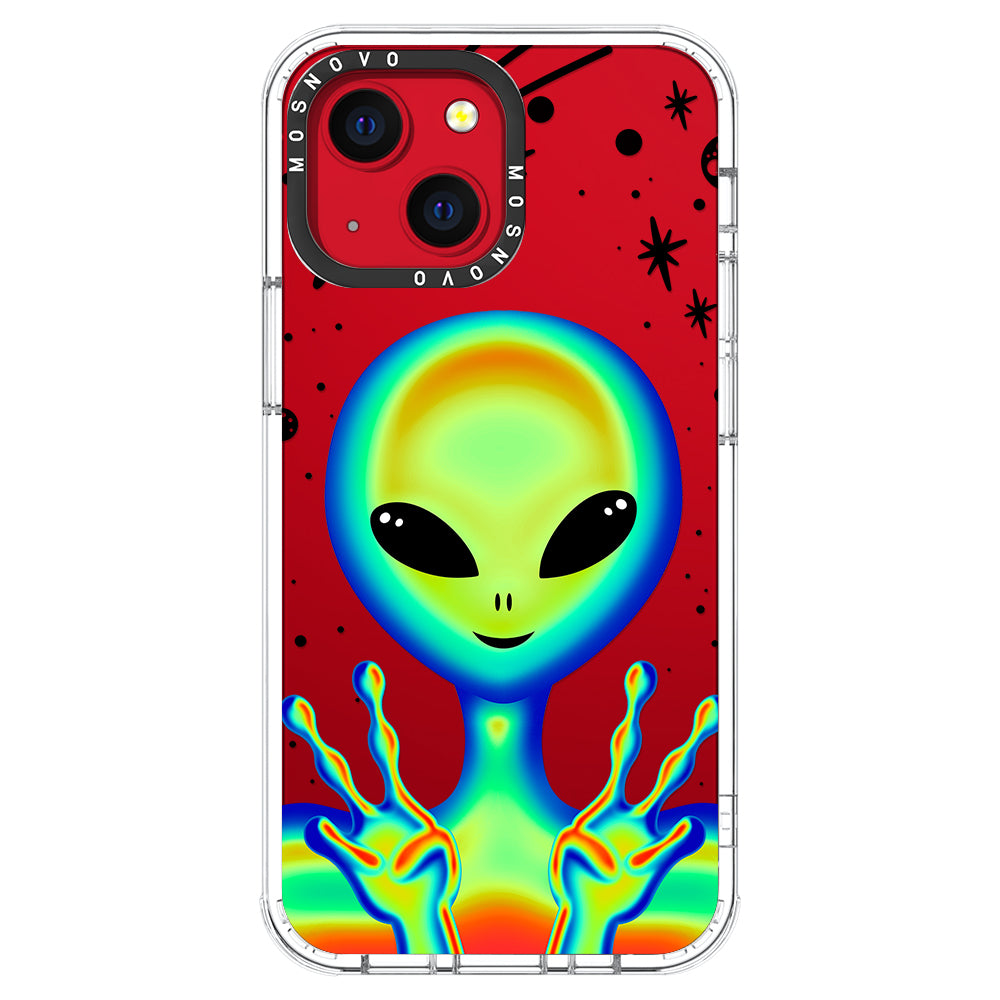 Alien Piece Phone Case - iPhone 13 Mini Case