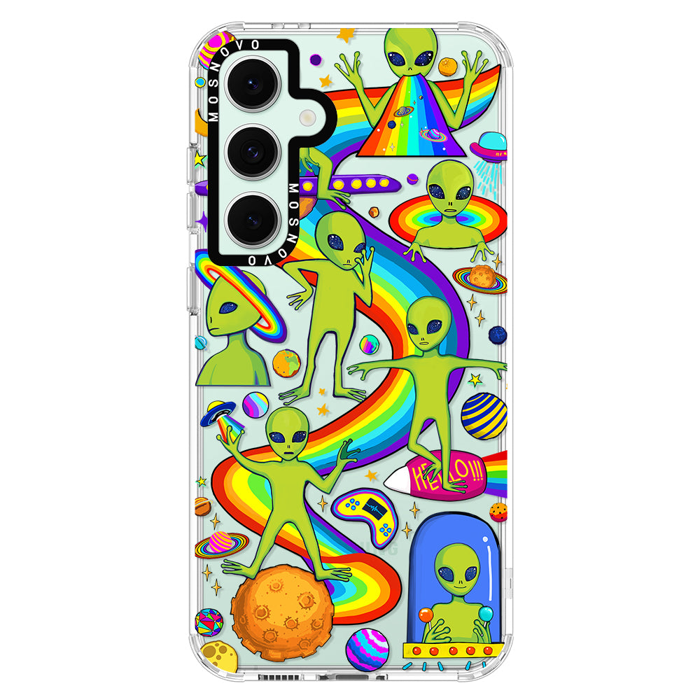 Funny Alien Phone Case - Samsung Galaxy S24 FE Case - MOSNOVO