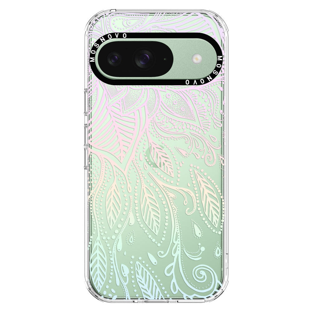 Pastel Rainbow Mandala Phone Case - Google Pixel 9 Case