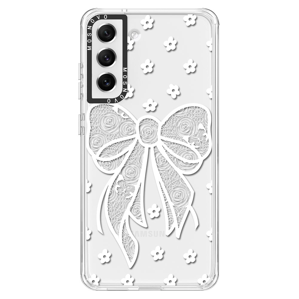 Lacey Bow Phone Case - Samsung Galaxy S21 FE Case