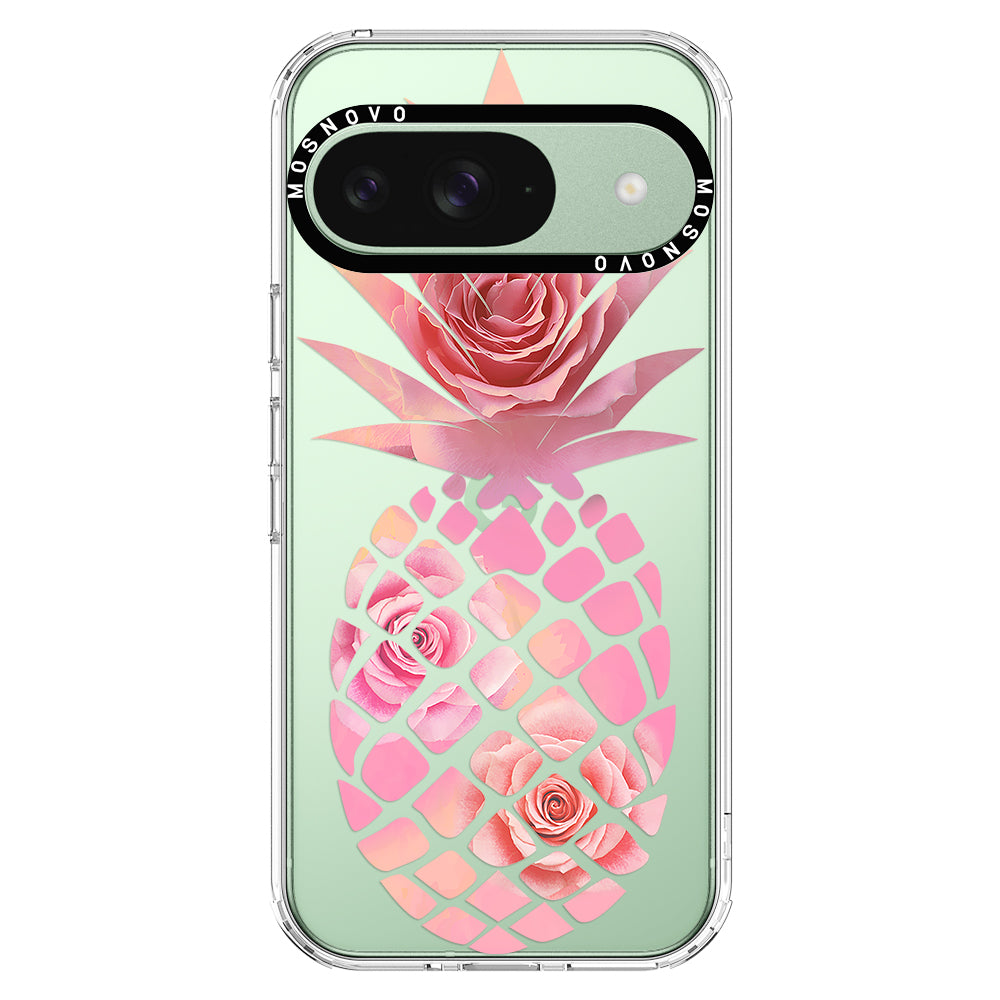 Pink Floral Pineapple Phone Case - Google Pixel 9 Case