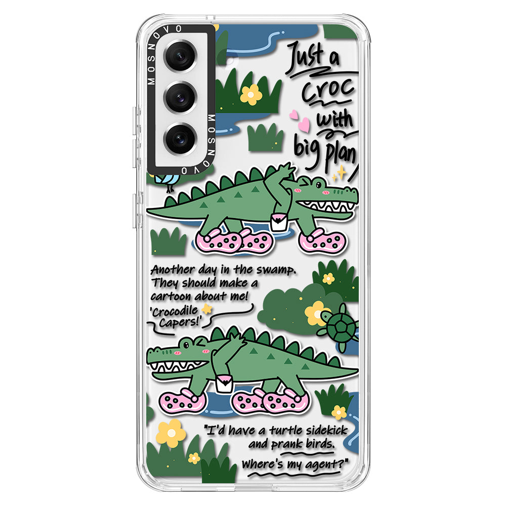 Croc with Big Plan Phone Case - Samsung Galaxy S21 FE Case