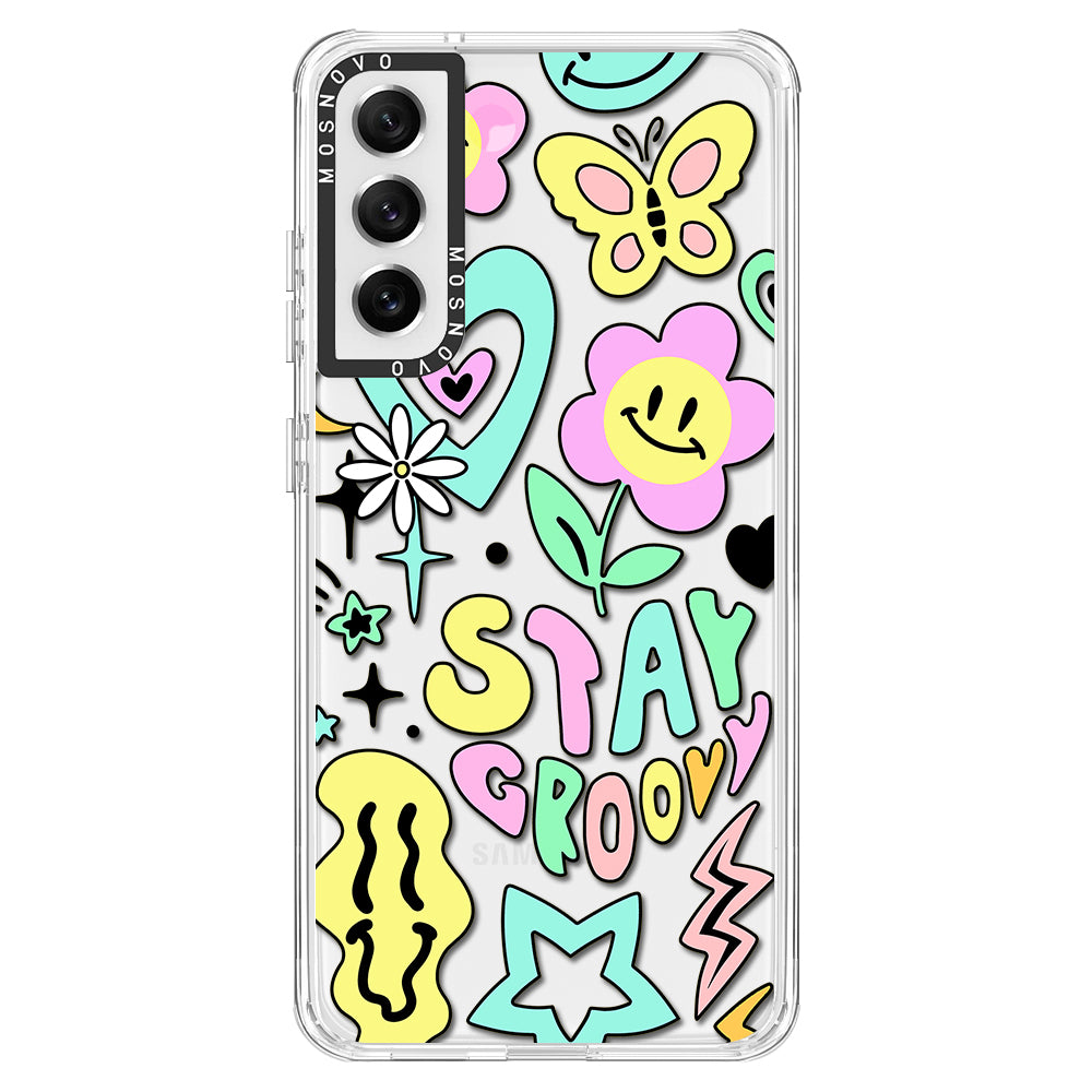 Stay Groovy Phone Case - Samsung Galaxy S21 FE Case