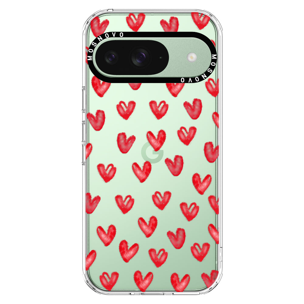 Cute Little Heart Phone Case - Google Pixel 9 Case