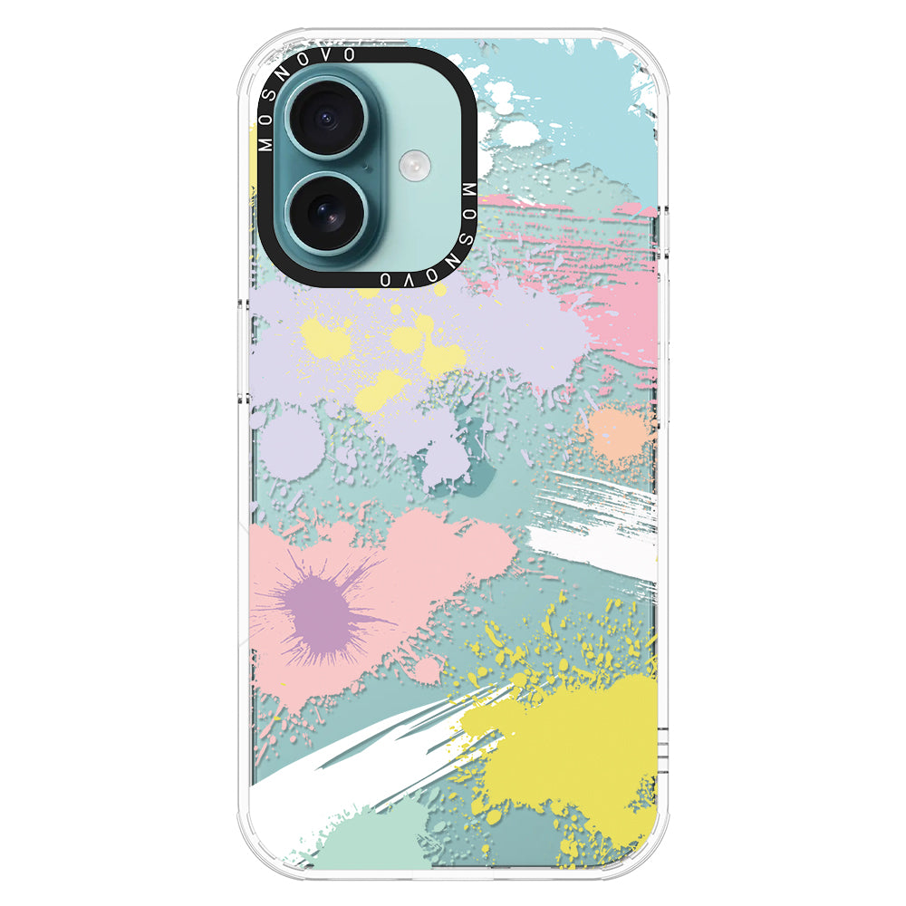 Splash Paint Phone Case - iPhone 16 Case - MOSNOVO