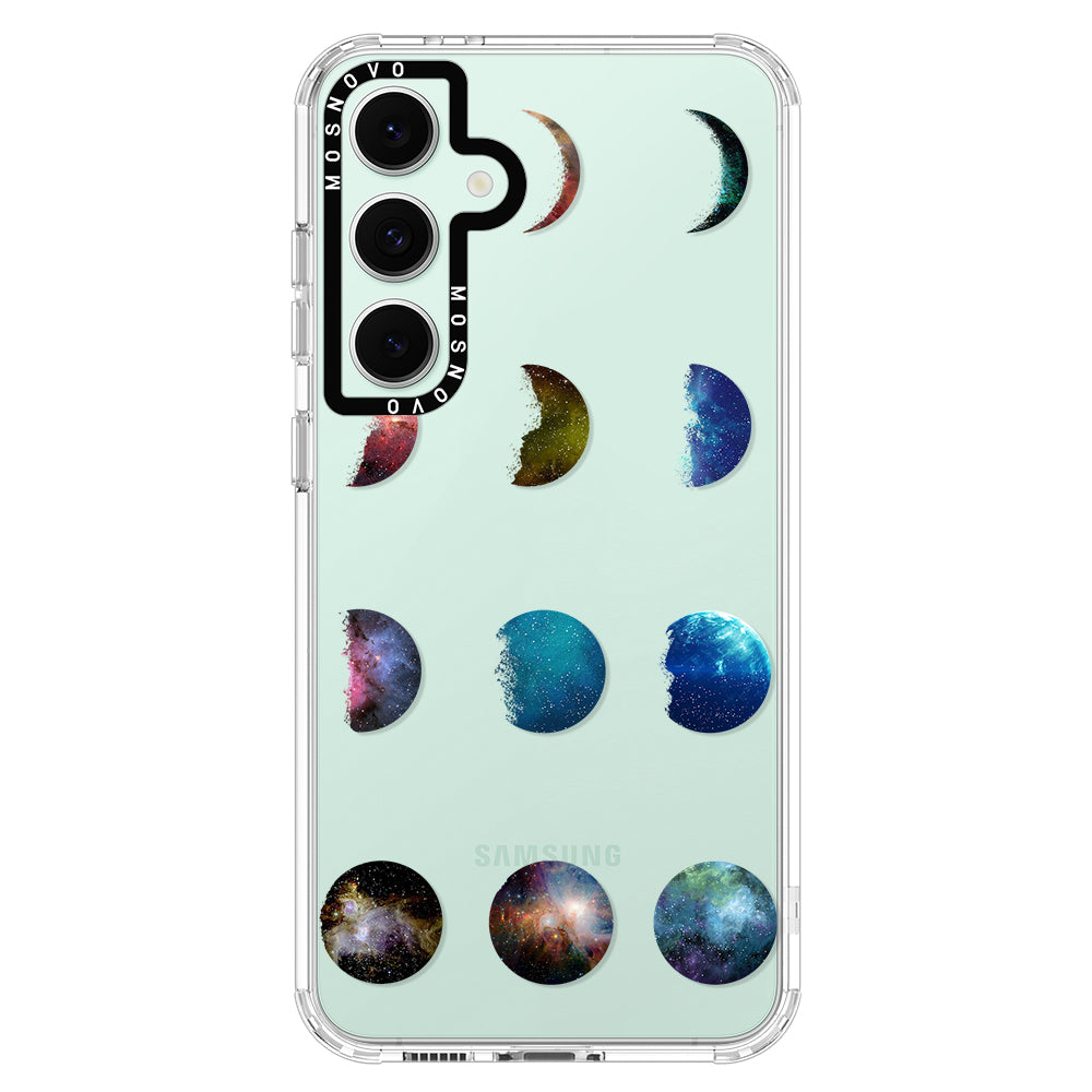 Moon Phase Phone Case - Samsung Galaxy S24 FE Case - MOSNOVO