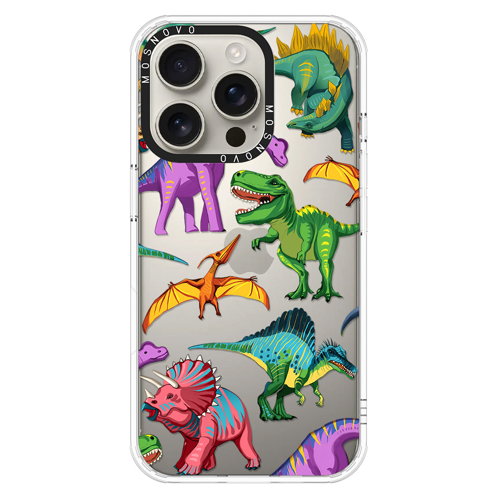 Dinosaur World Phone Case - iPhone 16 Pro Case - MOSNOVO