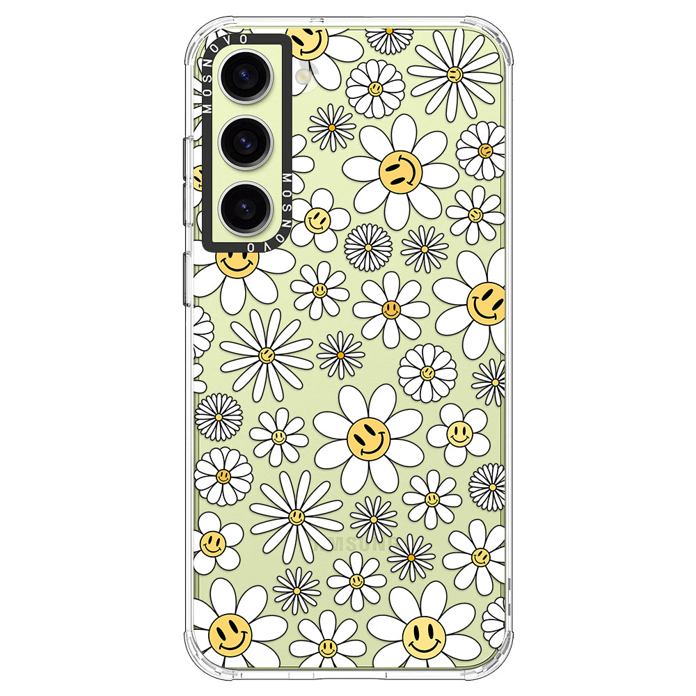 Happy Daisy Blooms Phone Case - Samsung Galaxy S23 Plus Case