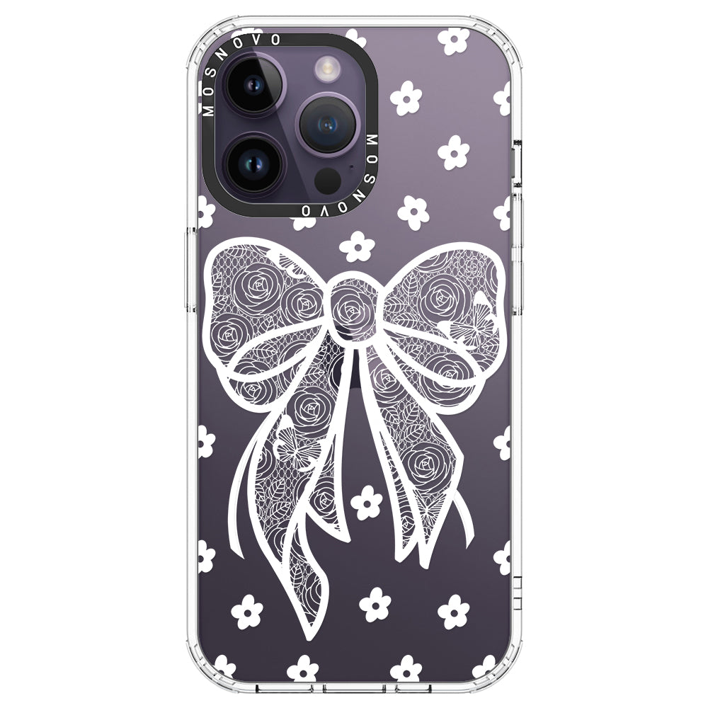 Lacey Bow Phone Case - iPhone 14 Pro Max Case