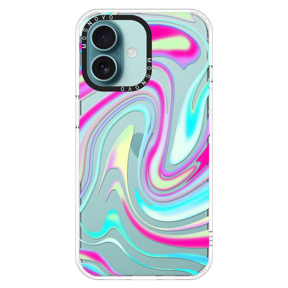 Psychedelic Swirls Phone Case - iPhone 16 Plus Case - MOSNOVO