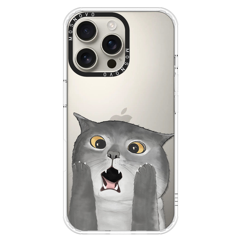 OMG Cat Phone Case - iPhone 16 Pro Max Case - MOSNOVO