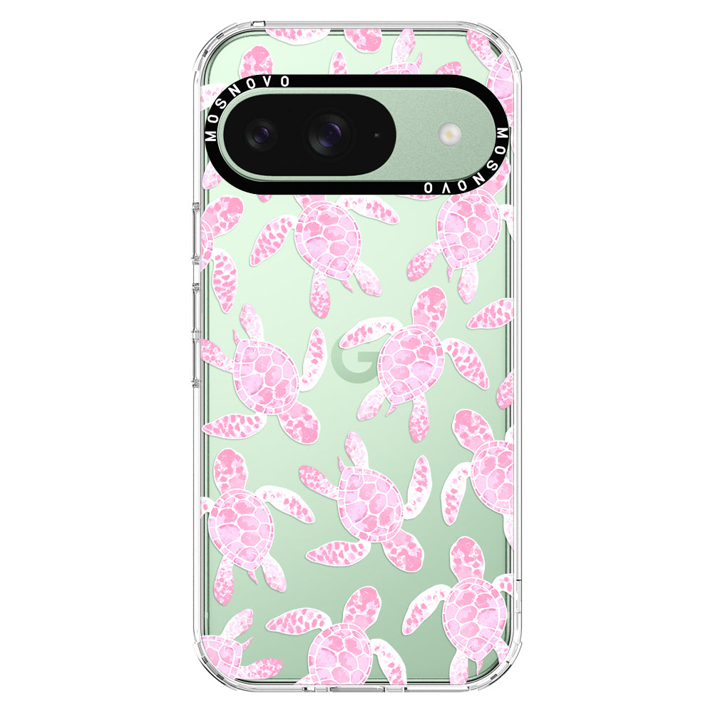 Pink Turtle Phone Case - Google Pixel 9 Case