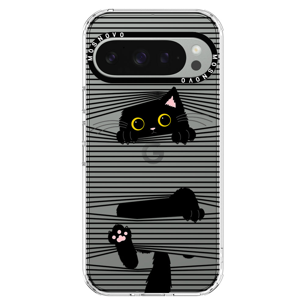 Hidden Black Cat Phone Case - Google Pixel 9 Pro Case