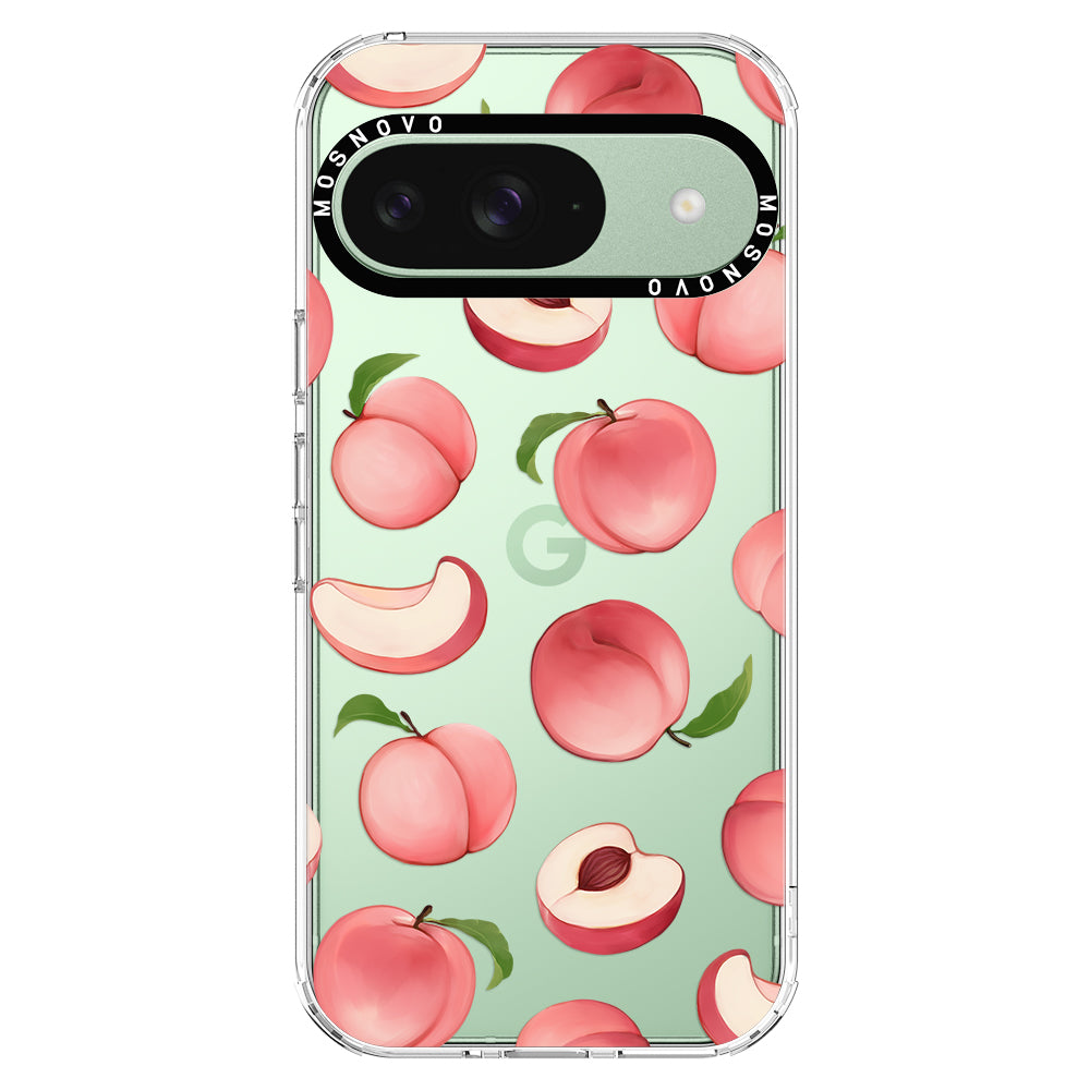 Cute Peach Phone Case - Google Pixel 9 Case