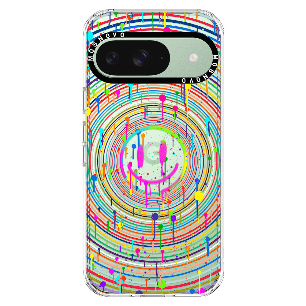 Dripping Smile Art Phone Case - Google Pixel 9 Case