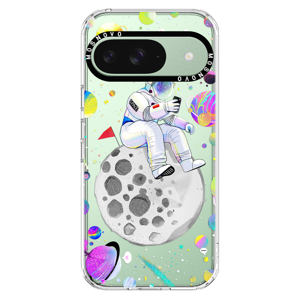 Astronaut Selfie Phone Case - Google Pixel 9 Case