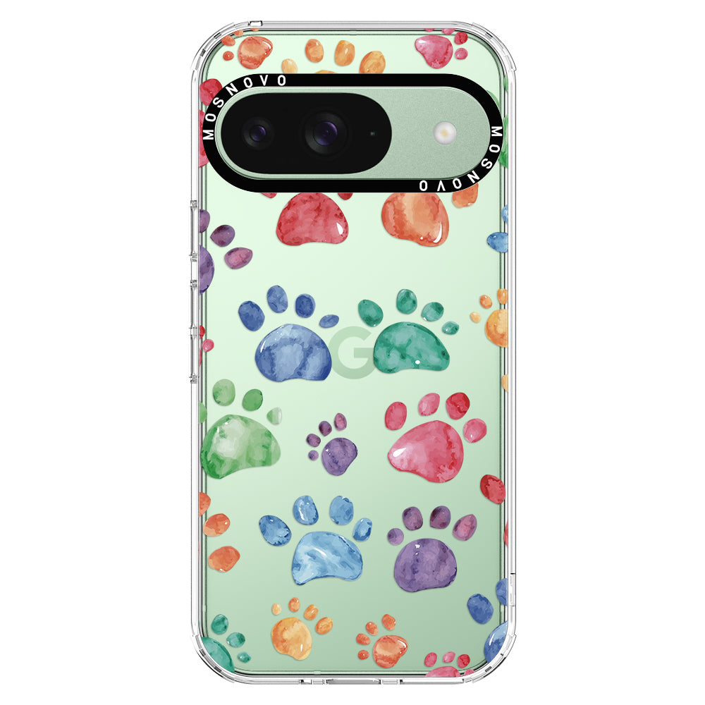 Colorful Paw Phone Case - Google Pixel 9 Case