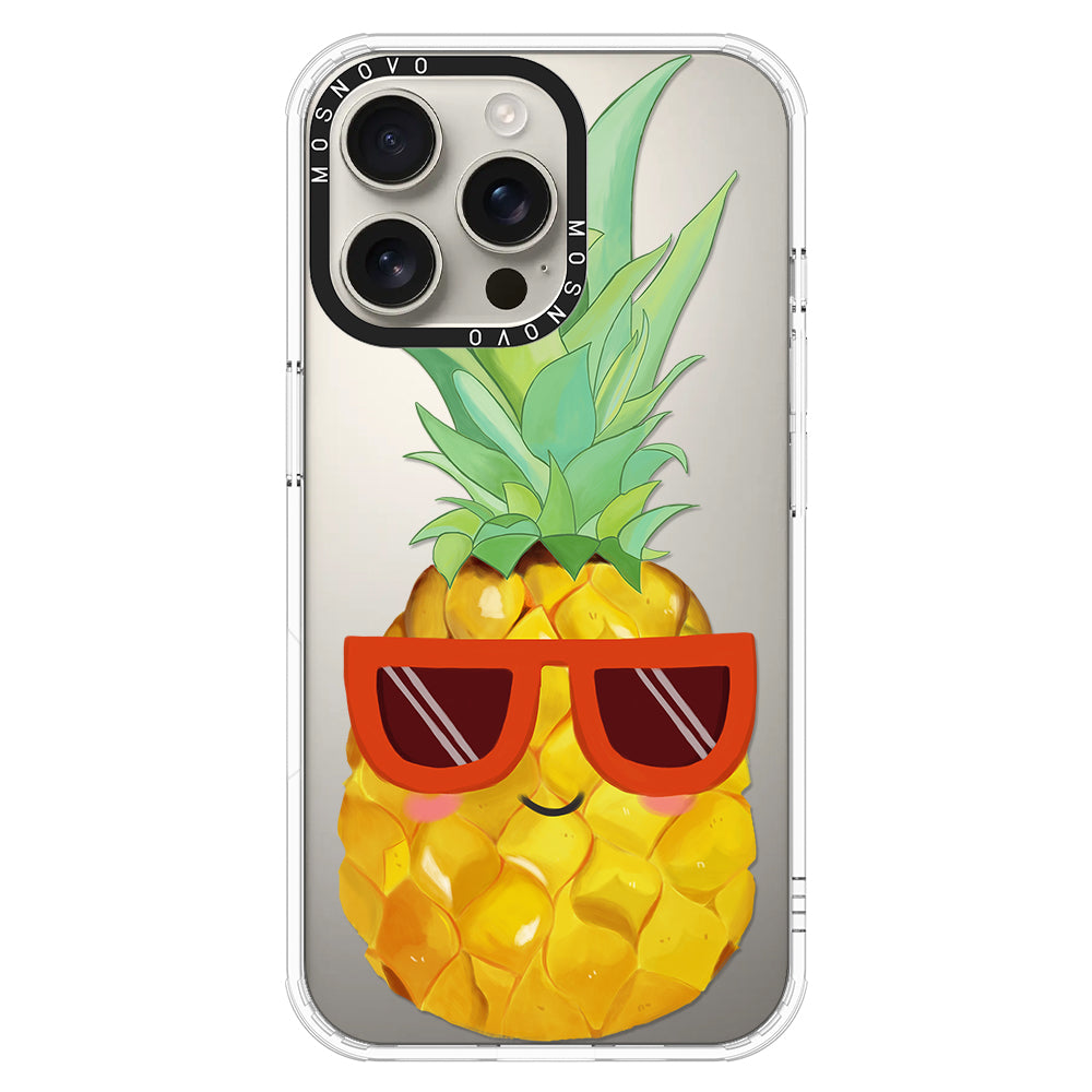 Cool Pineapple Phone Case - iPhone 16 Pro Max Case - MOSNOVO