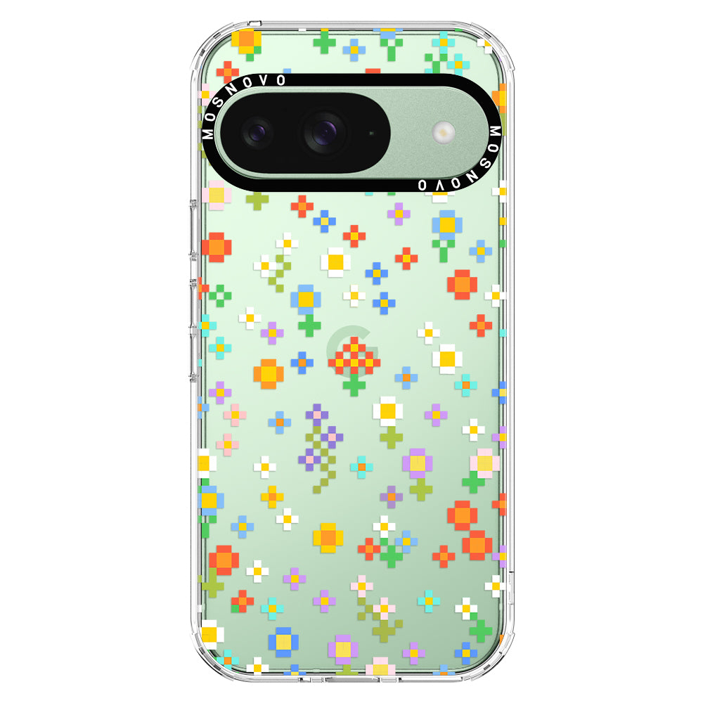 Pixel-Floral Phone Case - Google Pixel 9 Case