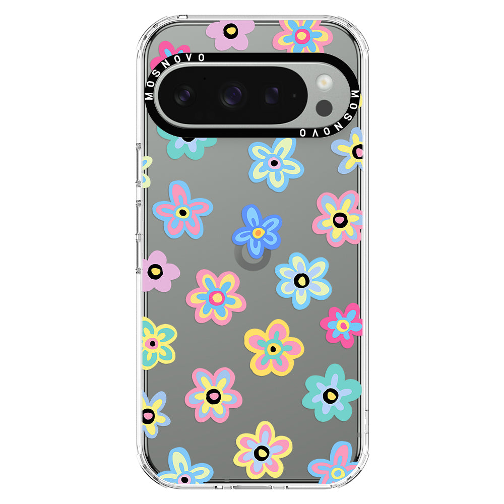 Groovy Flower Phone Case - Google Pixel 9 Pro Case