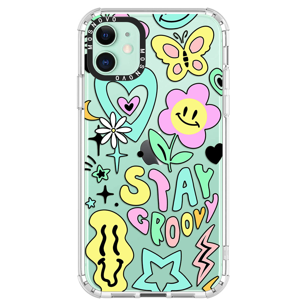 Stay Groovy Phone Case - iPhone 11 Case