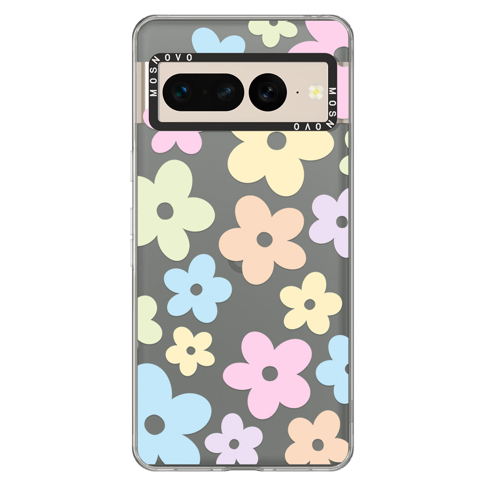 Pastel Flower Phone Case - Google Pixel 7 Pro Case