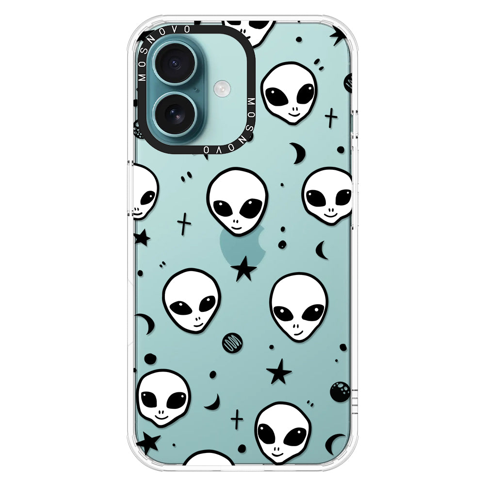 Cute Alien Phone Case - iPhone 16 Case - MOSNOVO