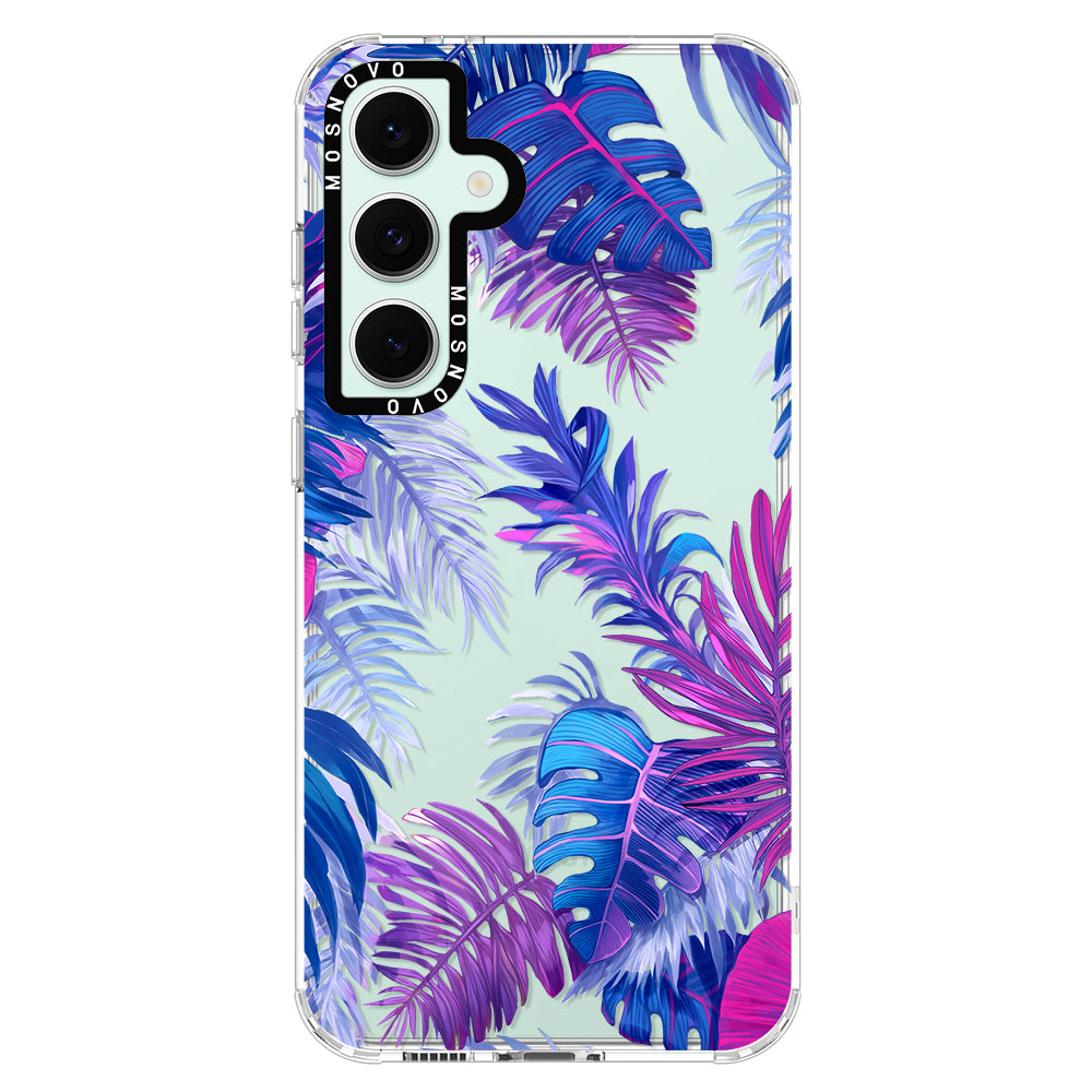 Fancy Palm Leaves Phone Case - Samsung Galaxy S24 FE Case - MOSNOVO