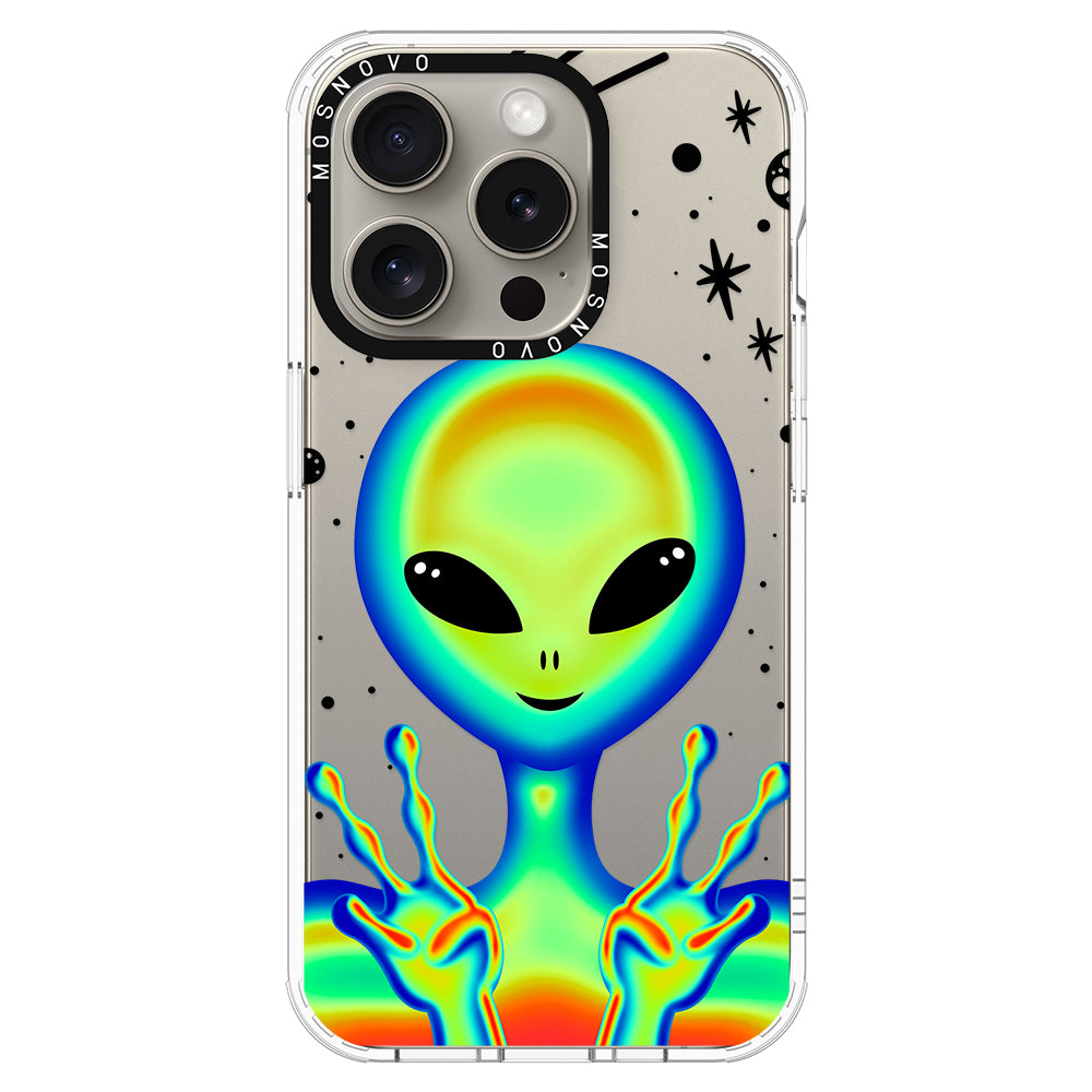 Alien Piece Phone Case - iPhone 15 Pro Case