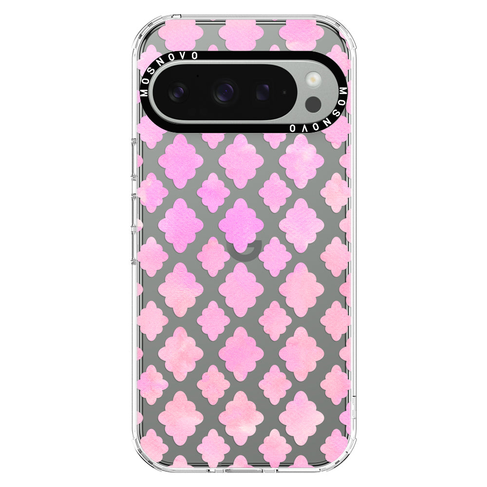 Pink Flower Diamond Phone Case - Google Pixel 9 Pro XL Case