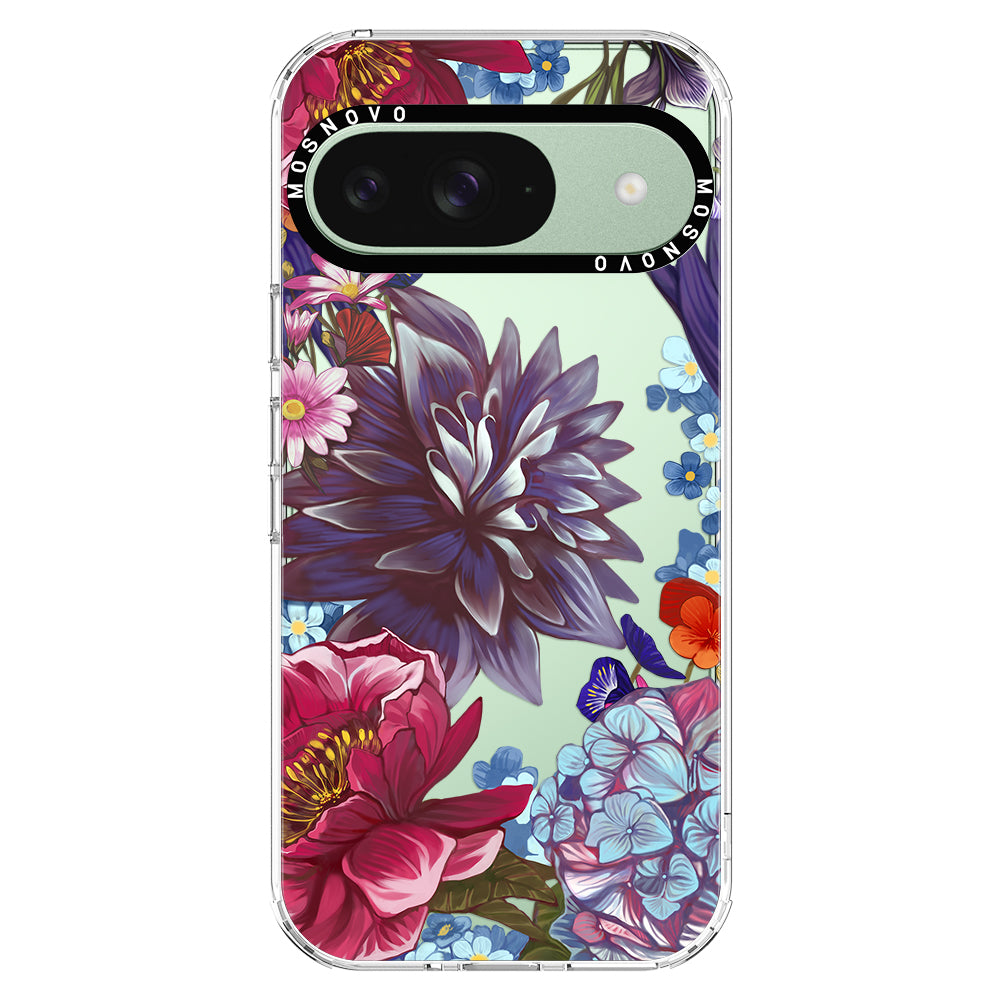 Lilac Floral Phone Case - Google Pixel 9 Case