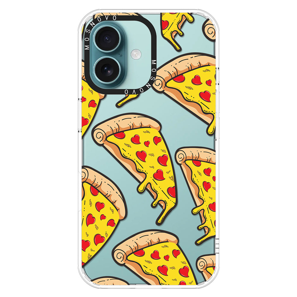 Pizza Phone Case - iPhone 16 Plus Case - MOSNOVO