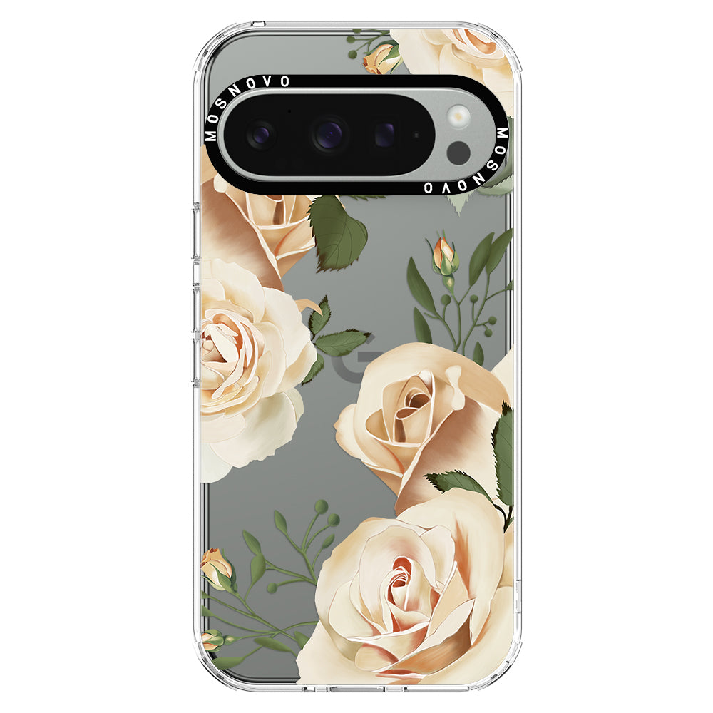 Champagne Rose Phone Case - Google Pixel 9 Pro Case