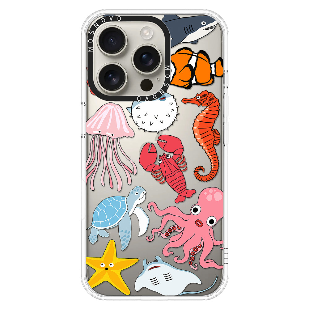 Sea World Phone Case - iPhone 16 Pro Case - MOSNOVO